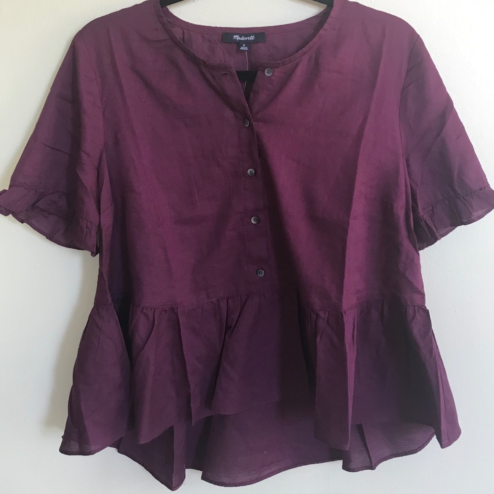 Madewell blackberry top